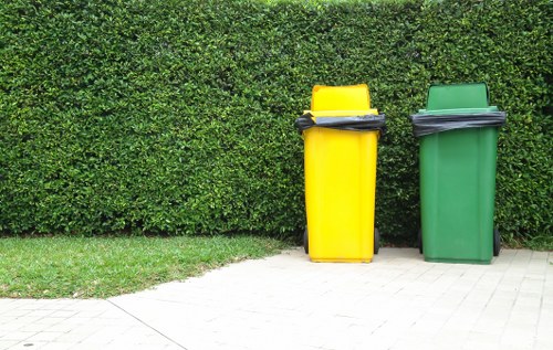 Recycling services offered by local waste management company