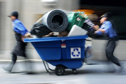 Recycling and donation during house clearance